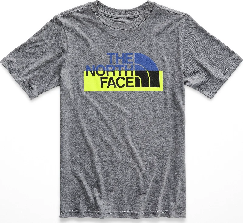 Short-Sleeve Tri-Blend Tee - Boys|-|T-shirt Tri-Blend Garçon-- Collared Crew Neck Turtle Neck