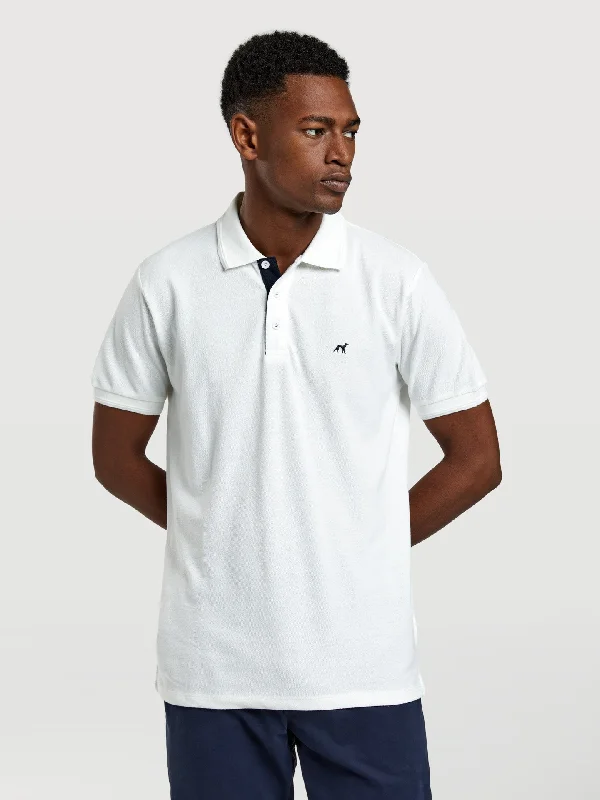 89 edition slim fit basic piqué polo shirt-- Nylon Fabric Polyester Fabric Spandex Fabric