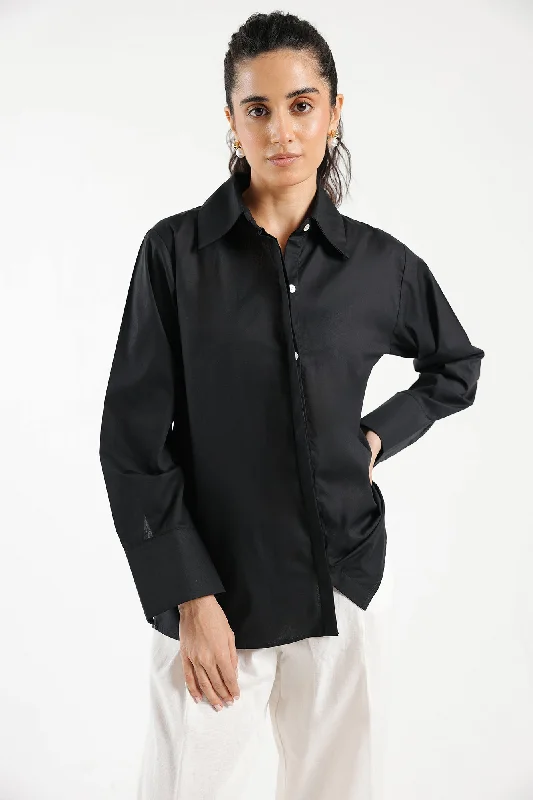 SHIRT (E1722/108/902)-- Mesh Fabric Canvas Fabric Denim Fabric