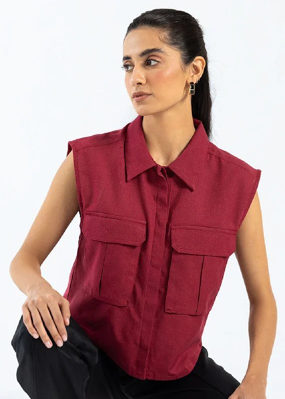 SHIRT (E1756/108/416)-- Print Jacquard Patchwork