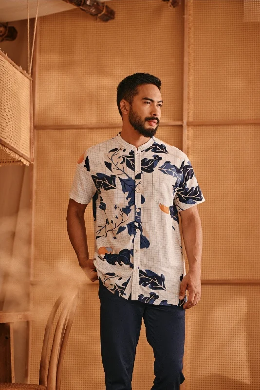The Nest Men Oriental Shirt - Nurture-- Chenille Blend Fleece Blend Nylon Blend