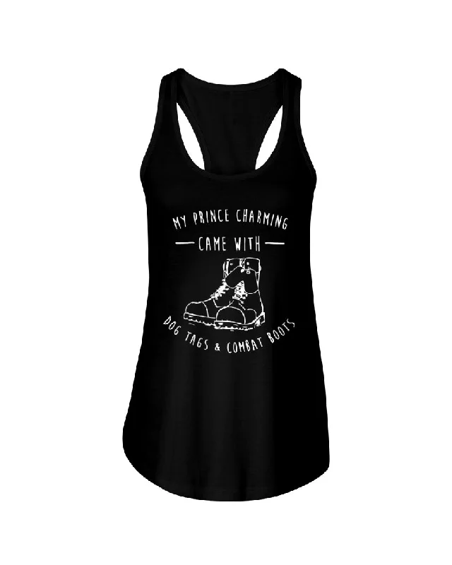 Army Girlfriend Prince Charming T-shirts-- Terry Blend Velvet Blend Canvas Blend