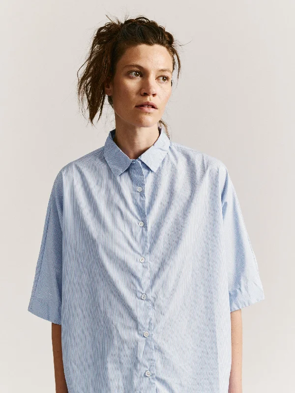 WAGA SHIRT-POP STRIPE - AS IS-- Oversized T-Shirt Spandex breathable