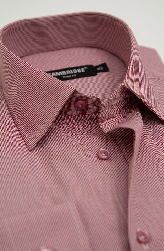 Trim Fit Premium Cotton Shirt-- Fleece Nylon Spandex