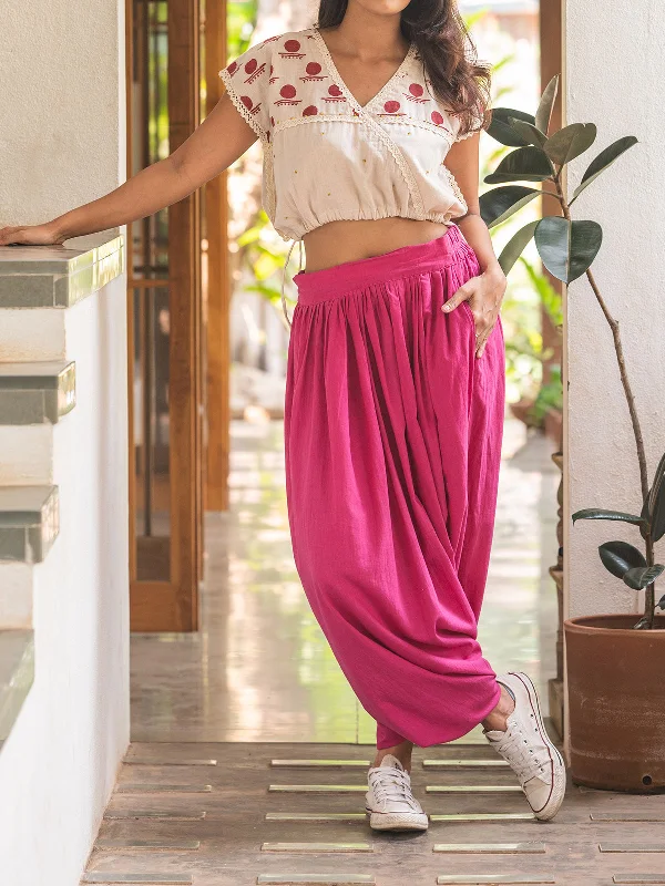 Kaftan Blouse Delicate Pleat Blouse