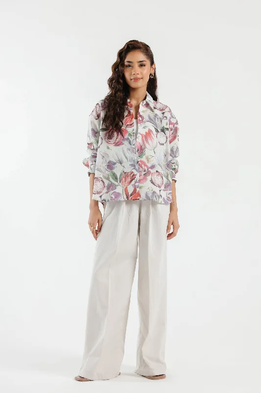 PRINTED SHIRT (E1789/108/005)-- Terry Blend Velvet Blend Canvas Blend