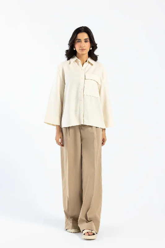 SHIRT (E1664/108/002)-- Mesh Fabric Canvas Fabric Denim Fabric