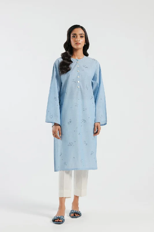 EMBELLISHED SHIRT (E4062/102/608)-- Print Jacquard Patchwork