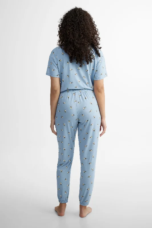 T-shirt pyjama en Moss - Femme-- Nylon Fabric Polyester Fabric Spandex Fabric