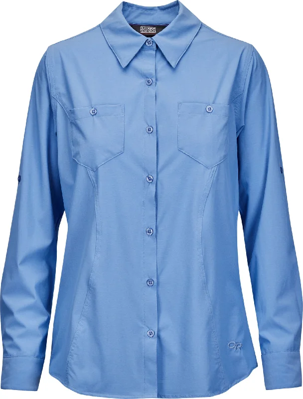 Wayward Long Sleeve Shirt - Women's|-|Chemise à manches longues Wayward - Femme-- Satin Blend Silk Blend Wool Blend