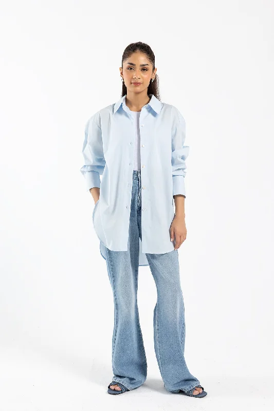 BUTTON DOWN SHIRT (E1754/108/617)-- Boxy Fit Fitted Loose