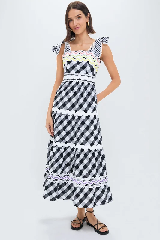 Black Jade Vichy Dress Tunics Versatile all-occasion