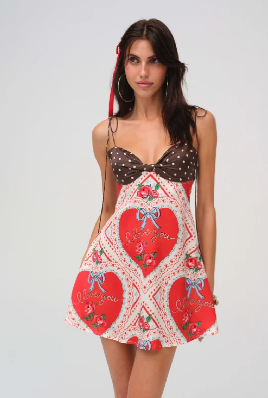 Adira Mini Dress by For Love and Lemons Comfortable Bodycon Mini Dress
