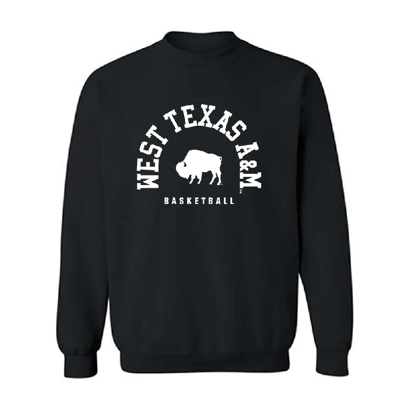 WTAMU - NCAA Women's Basketball : Taytum Bell - Crewneck Sweatshirt Hoodie with Mock Neck Collared Structured