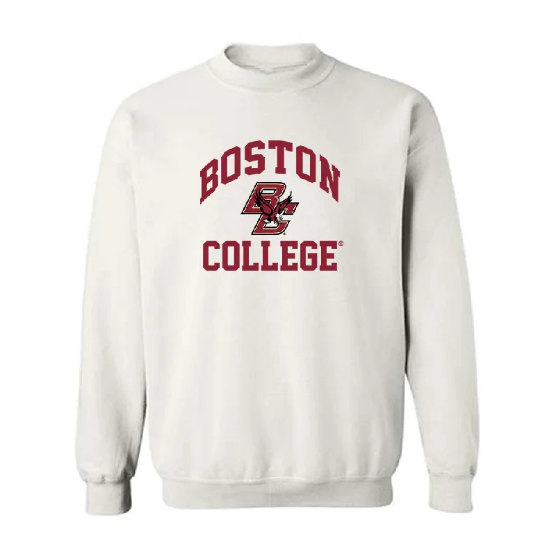 Boston College - NCAA Women's Basketball : Nene Awa Ndiaye - Classic Shersey Crewneck Sweatshirt Hoodie with Typography Text Message