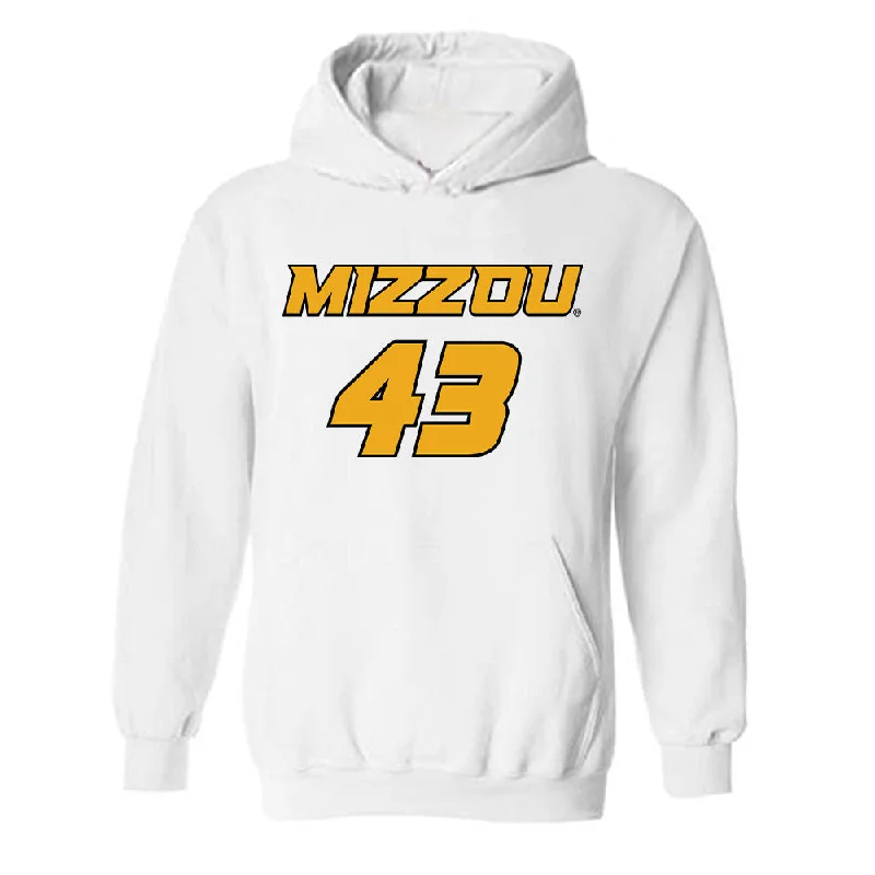 Missouri - NCAA Women's Basketball : Hayley Frank - Classic Shersey Hooded Sweatshirt Hoodie with Relaxed Fit Easy Casual