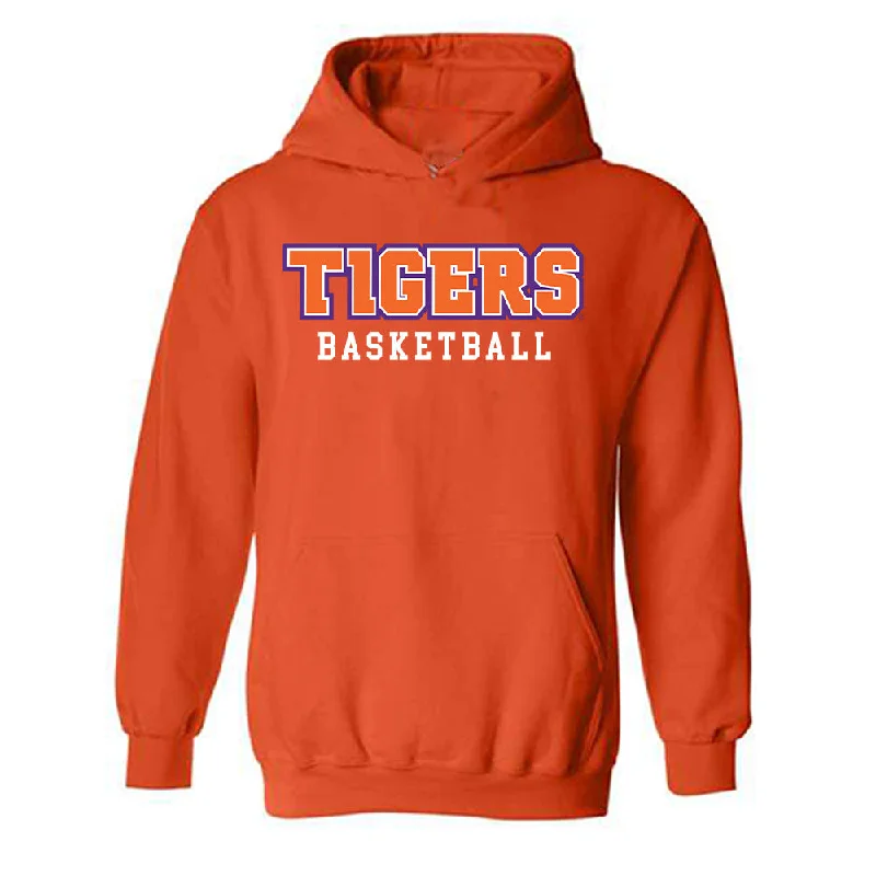Clemson - NCAA Women's Basketball : Anya Poole - Classic Shersey Hooded Sweatshirt Hoodie with V-Neck Classic Versatile
