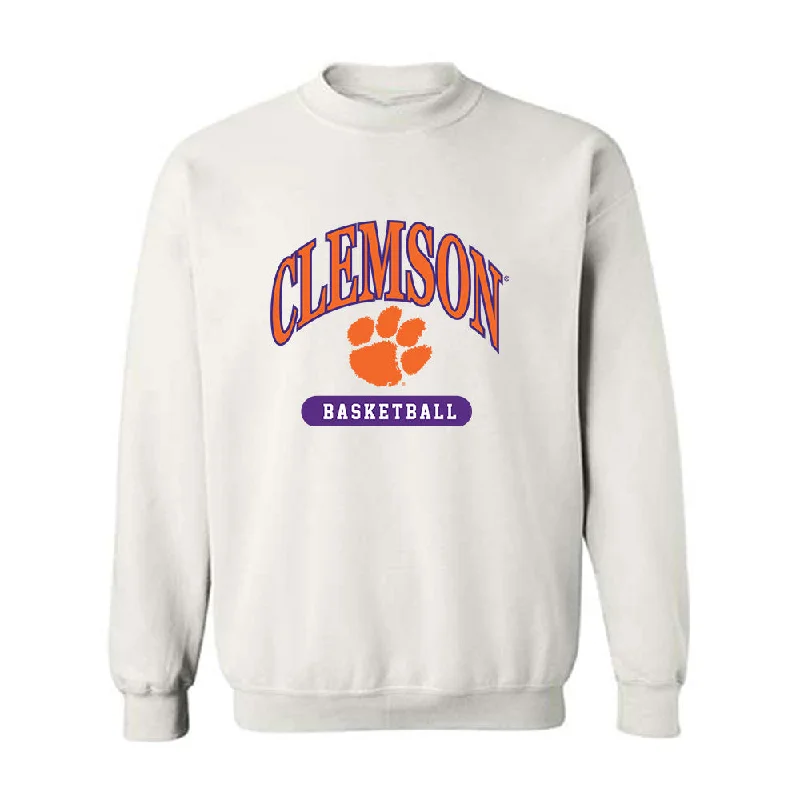 Clemson - NCAA Women's Basketball : Anya Poole - Classic Shersey Crewneck Sweatshirt Hoodie with Drawstring Waist Adjustable Fitted