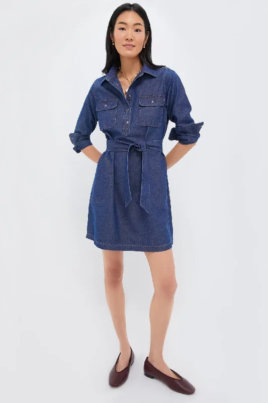 Denim Mary Tyler Dress Tunics Ceremony elegant
