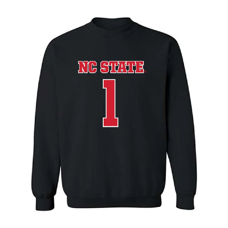 NC State - NCAA Women's Basketball : Lorena Awou - Sports Shersey Crewneck Sweatshirt Hoodie with Hem Elastic Stretchable Comfortable