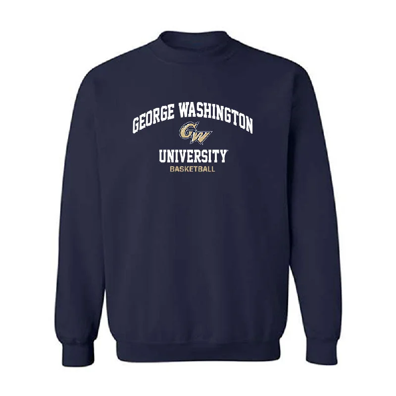 GWU - NCAA Women's Basketball : Makayla Andrews - Classic Fashion Shersey Crewneck Sweatshirt Hoodie with Zipper Versatile Modern