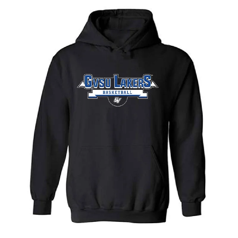 Grand Valley - NCAA Women's Basketball : Macy Bisballe - Classic Fashion Shersey Hooded Sweatshirt Hoodie with Applique Textured Unique