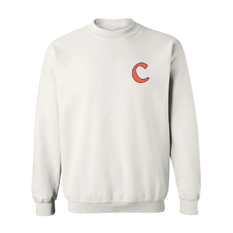 Clemson - NCAA Women's Basketball : Anya Poole - Classic Shersey Crewneck Sweatshirt Hoodie with Double Zipper Versatile Adjustable