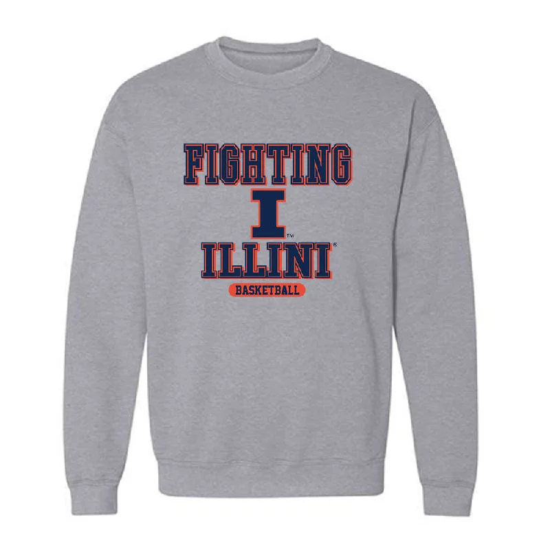 Illinois - NCAA Women's Basketball : Hayven Smith - Classic Shersey Crewneck Sweatshirt Hoodie with Elastic Waist Stretchable Comfortable
