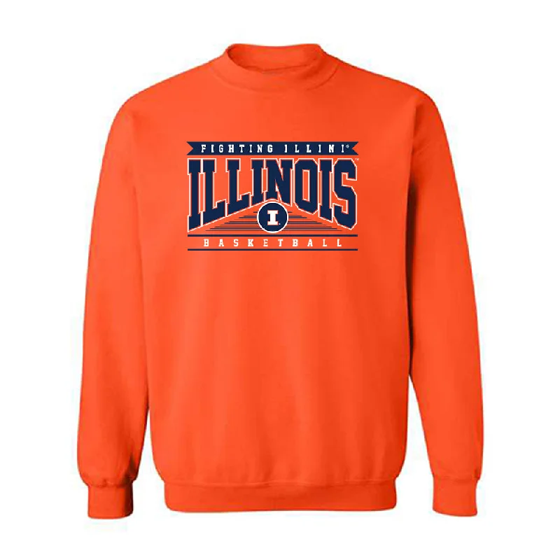 Illinois - NCAA Women's Basketball : Irene Catoira - Classic Shersey Crewneck Sweatshirt Hoodie with Oversized Fit Loose Comfortable