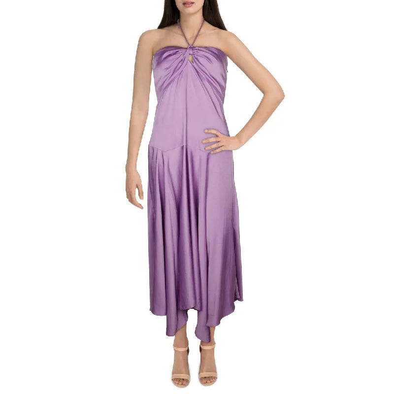 Anita Womens Halter Drop Waist Evening Dress Tunics Travel practical