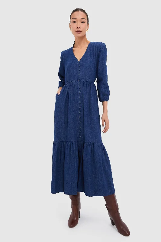 Indigo Atelier Tier Dress Tunics Vintage classic