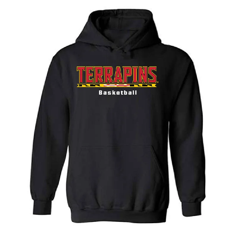 Maryland - NCAA Women's Basketball : Christina Dalce - Classic Shersey Hooded Sweatshirt Hoodie with Illustration Artistic Creative