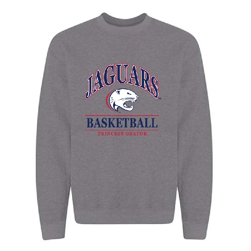 South Alabama - NCAA Women's Basketball : Princess Okafor - Classic Fashion Shersey Crewneck Sweatshirt Hoodie Crop Top Short Trendy
