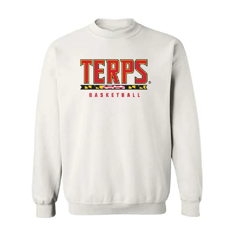 Maryland - NCAA Women's Basketball : Christina Dalce - Classic Shersey Crewneck Sweatshirt Hoodie with Ribbed Cuffs Snug Fit Comfort