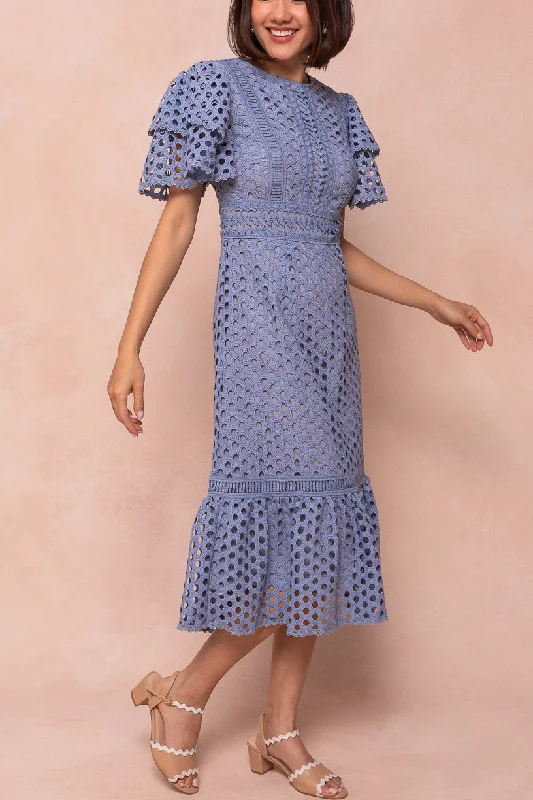 Vera Dress in Blue Tunics Essential wardrobe