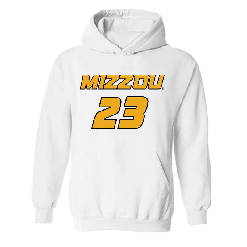 Missouri - NCAA Women's Basketball : Abbey Schreacke - Classic Shersey Hooded Sweatshirt Hoodie with Longline Fit Extended Stylish