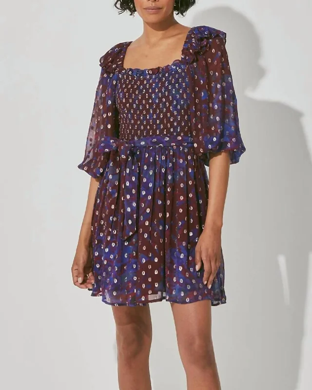 Elizabeth Mini Dress in Confetti | Confetti Stylish Spaghetti Strap Mini Dress