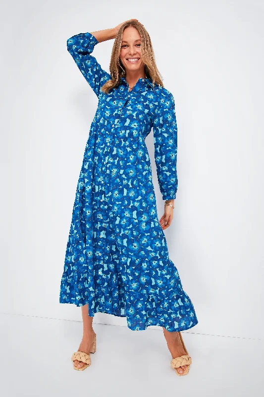 Blue Jacinta Jinette Dress Bodycon Club Sequined