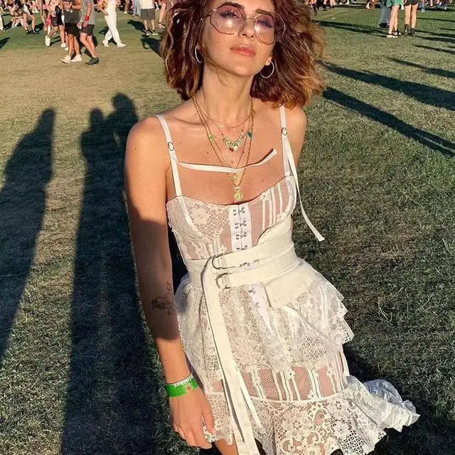 Dress with Corset