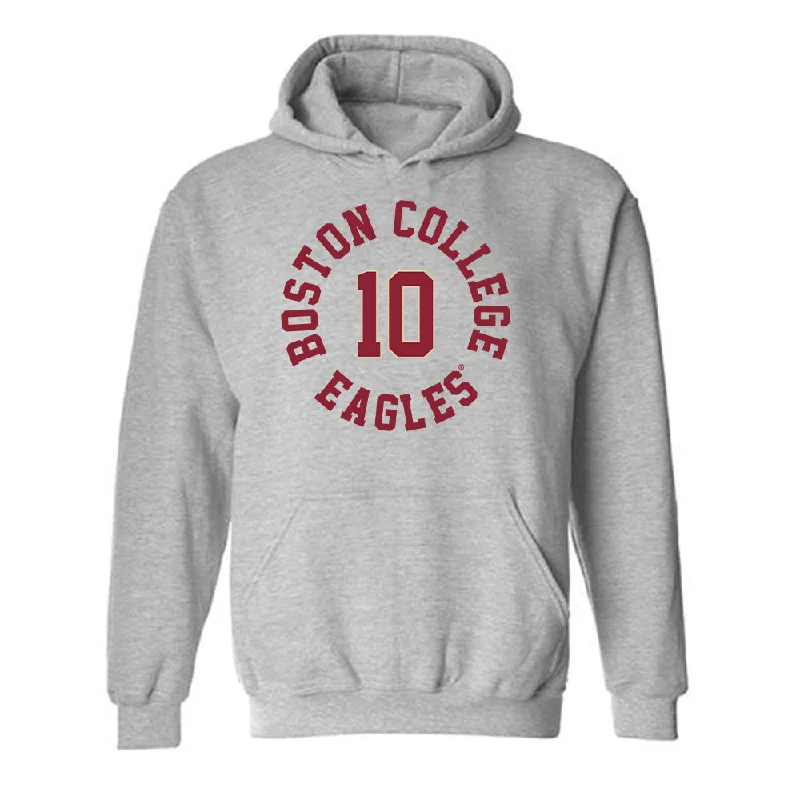 Boston College - NCAA Women's Basketball : Nene Awa Ndiaye - Classic Shersey Hooded Sweatshirt Hoodie with Relaxed Fit Easy Casual