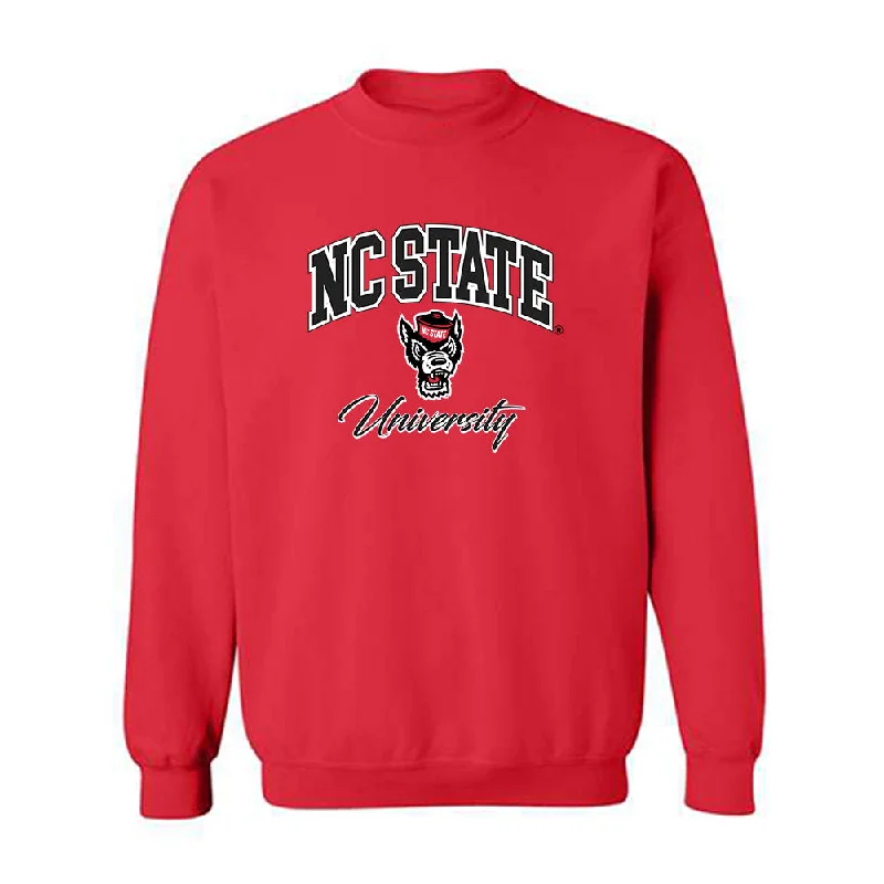 NC State - NCAA Women's Basketball : Lorena Awou - Sports Shersey Crewneck Sweatshirt Hoodie with Drawstring Waist Adjustable Fitted