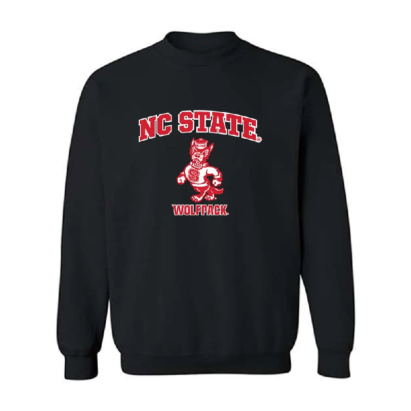 NC State - NCAA Women's Basketball : Lorena Awou - Classic Shersey Crewneck Sweatshirt Hoodie with Hem Patch Decorative Personalized