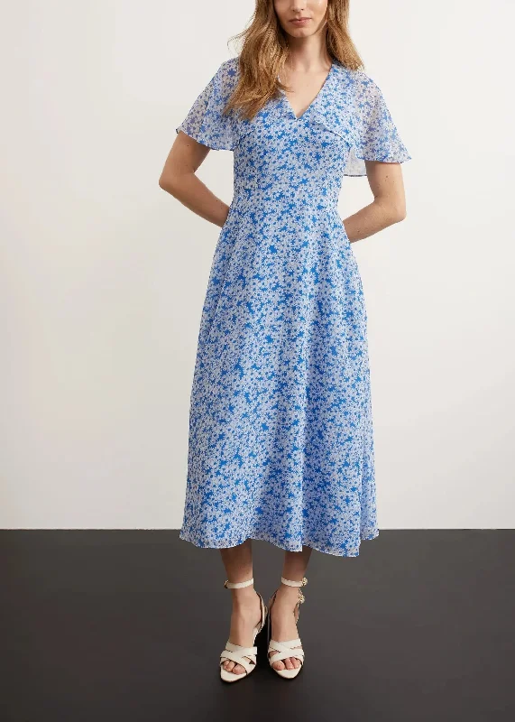 Forbury Paris Dress 0124/5363/9045l00 Blue-Ivory Tunics Luxurious high-end