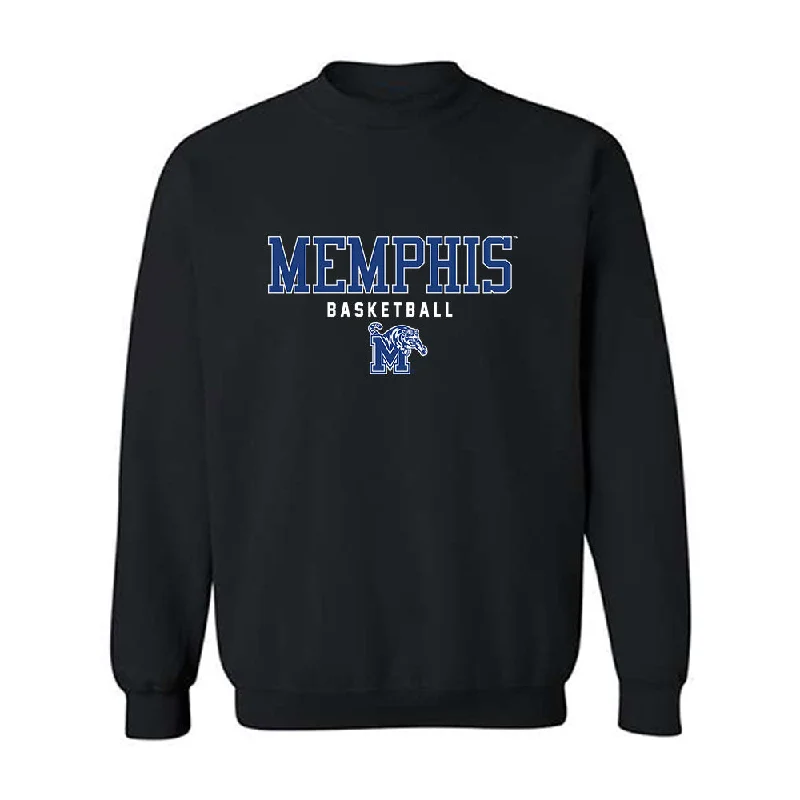 Memphis - NCAA Women's Basketball : Hannah Riddick - Crewneck Sweatshirt Hoodie with Back Slit Movement Comfort