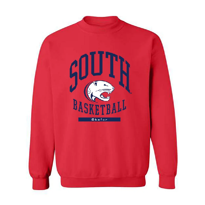 South Alabama - NCAA Women's Basketball : Princess Okafor - Classic Fashion Shersey Crewneck Sweatshirt Hoodie with Patch Decorative Personalized