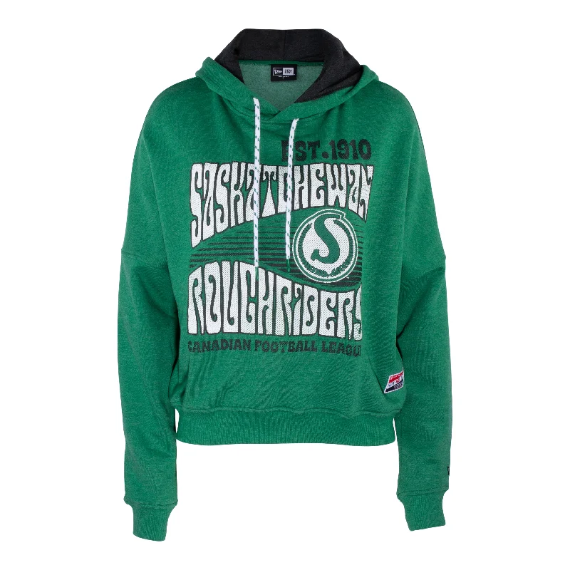 Ladies Throwback Hoodie Hoodie with Front Slit Layering Stylish