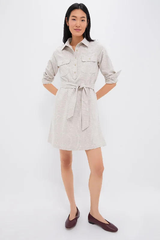 Tan Plaid Mary Tyler Dress Tunics Gym athletic