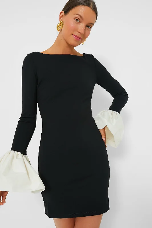 Black and Ivory Hawthorne Dress Tunics Stylish modern