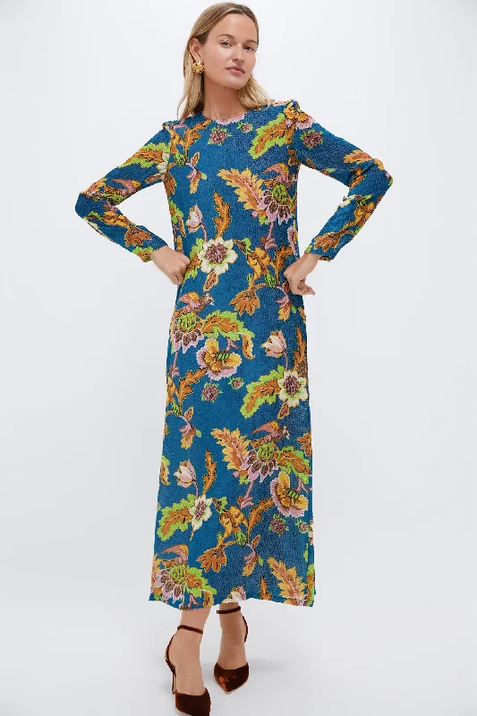 Lark Long Sleeve Swing Dress Tunics Mesh breathable