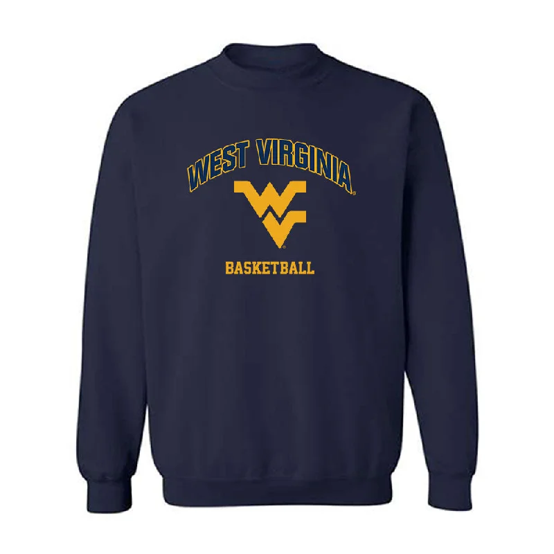 West Virginia - NCAA Women's Basketball : Ashala Moseberry - Fashion Shersey Crewneck Sweatshirt Hoodie with Set-In Sleeves Structured Classic